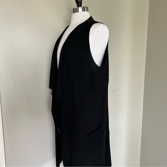 Dex Small Black‎ Cardigan with Pockets - Picture 4 of 7